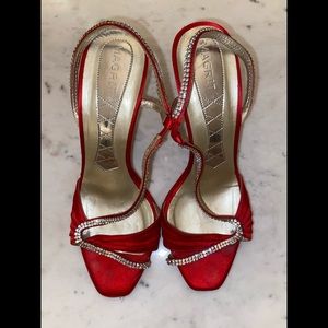 Red Magrit Heels